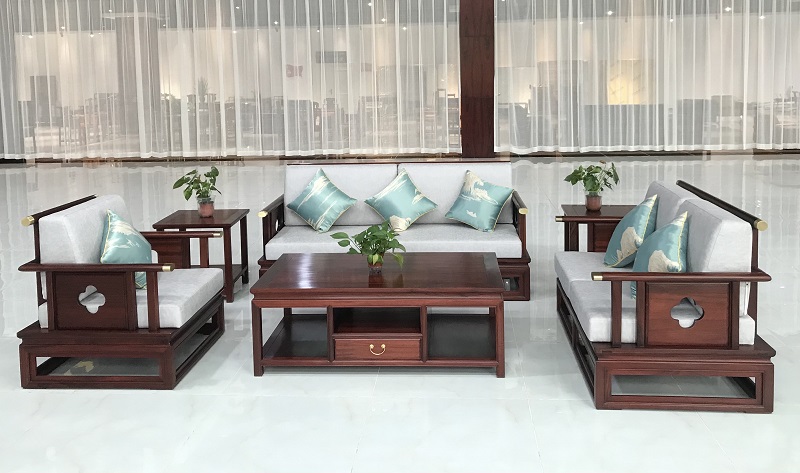 陕西新中式沙发六件套